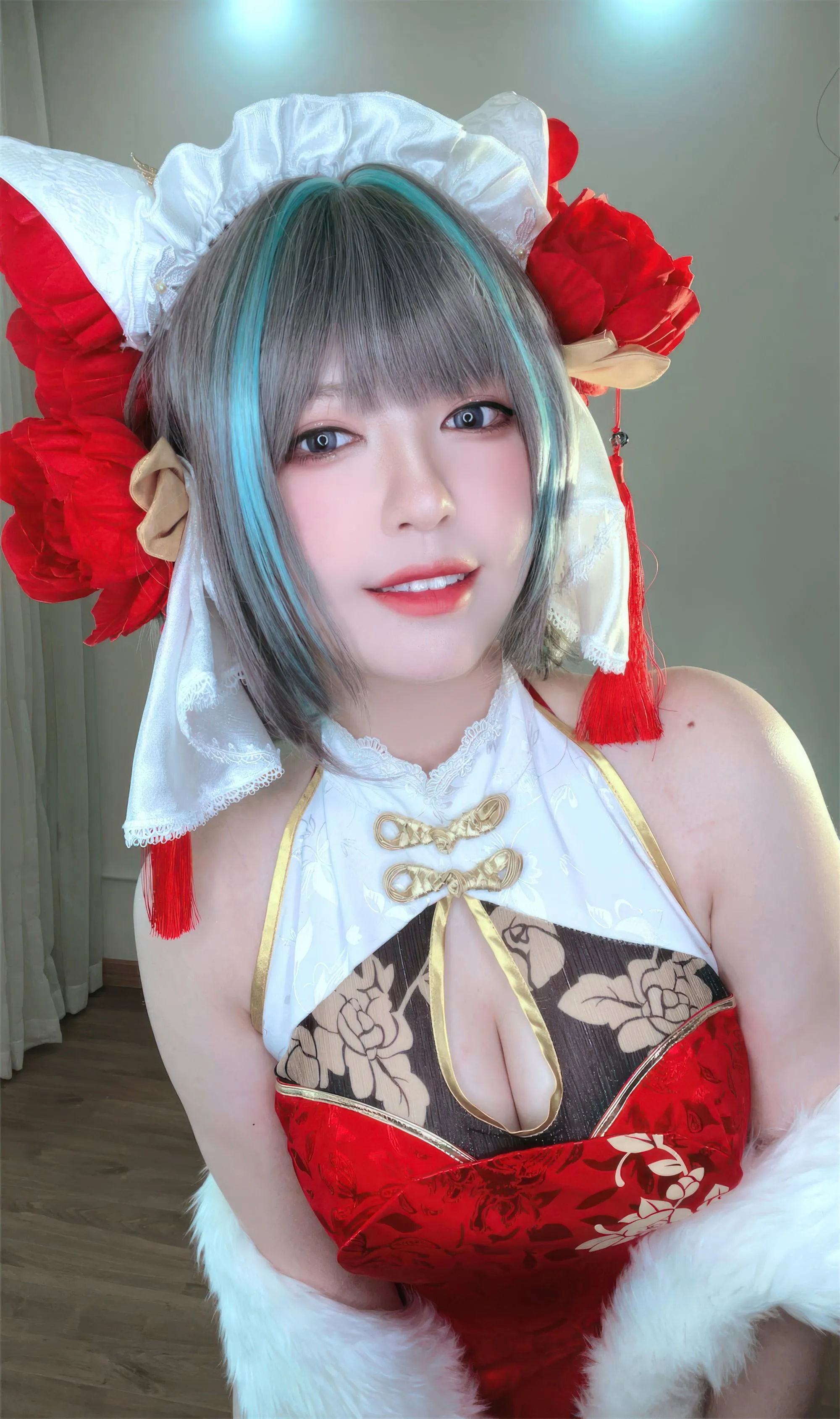 BANBANKO 半半子 – NO.72  柴郡中华娘旗袍 [45P]插图3